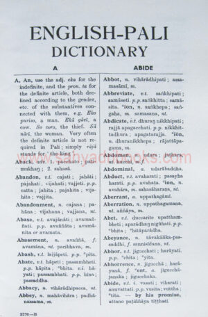 EnglishPaliDict_Sample